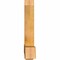 Ekena Millwork Eugene Rough Sawn Timber Gable Bracket, Western Red Cedar, 60"W x 35"H x 6"D x 6"F, 14/12 Pitch GBW060X35X0606EUG00RWR - alternate 2